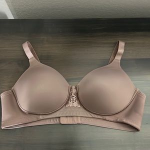 Vanity Fair Beauty Back Bra Wireless Walnut Taupe 38C